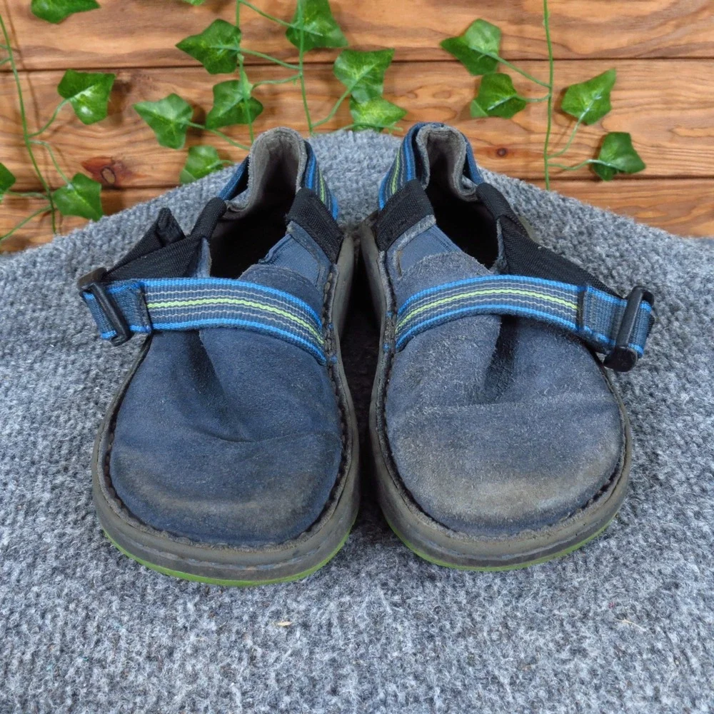 Chaco Pedshed EcoTread Kids Slip On Shoes Size 13‎ Outdoor Casual Blue Suede